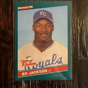 Bo Jackson Rookie card